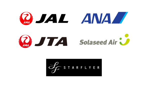 各航空会社とシステム連携