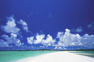 久米島、はての浜イメージ